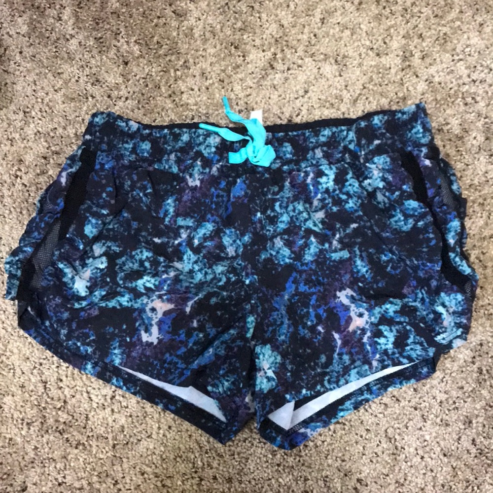 Fabletics Blue Shorts With Inner Lining - Size M